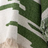 PLAID HAXBY THROW GREEN