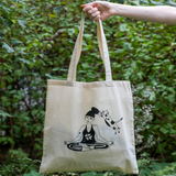 TOTE BAG ZEN WITH CATS HELEN B