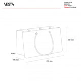 SHOPPER CHARLOTTE MEDIA DECOR RAINBOW