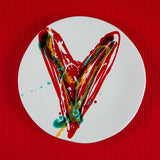 HEART PIATTO PIANO IRREGOLARE