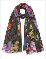 FLORES SCIARPA IN MISTO VISCOSA E MODAL