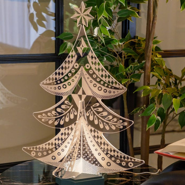 ALBERO DI NATALE LAMPADA DECORATIVA