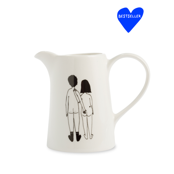 JUG MINI NAKED COUPLE BACK HELEN B