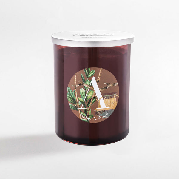 CERERIA PERNICI CANDELA AMBER & WOOD 900GR