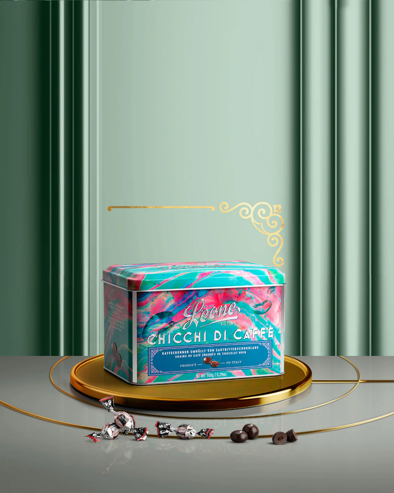 LATTA LEONE CHICCHI CAFFÈ