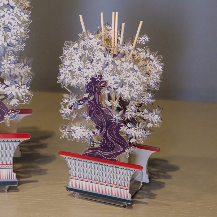 PROFUMATORE BONSAI GELSOMINO PICCOLO BIANCO