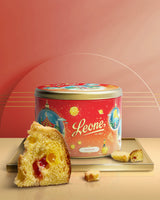 PANETTONE CON GELATINE DI FRUTTA LEONE