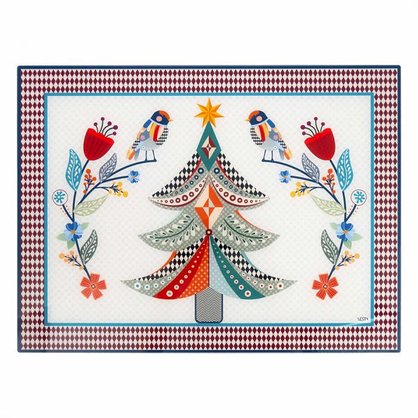 SET 2 TOVAGLIETTE NATALIZIE ALBERO