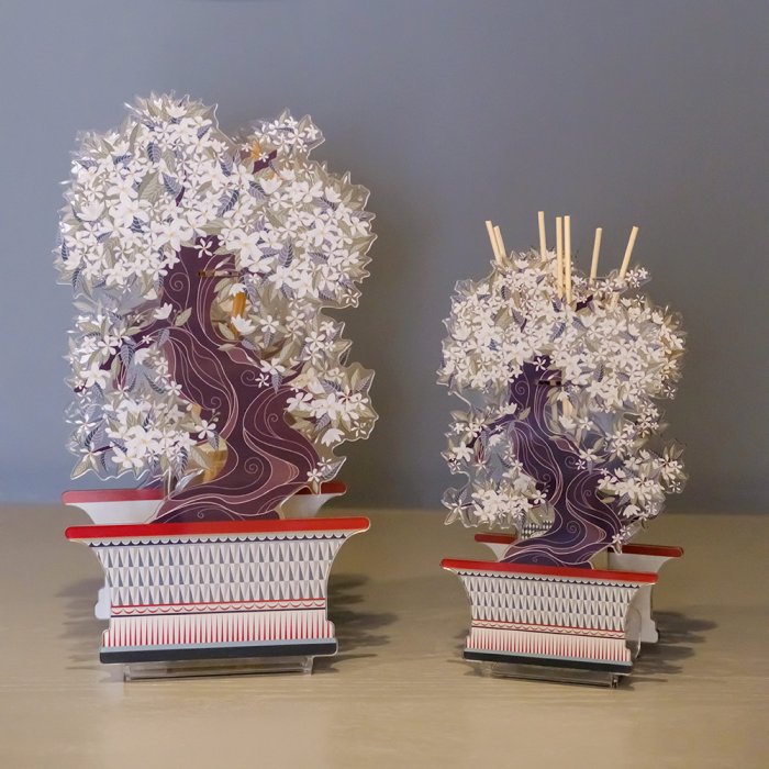 PROFUMATORE BONSAI GELSOMINO PICCOLO BIANCO