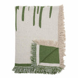 PLAID HAXBY THROW GREEN