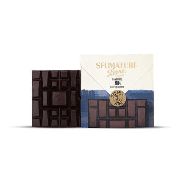 CIOCCOLATO SFUMATURE LEONE FONDENTE 90% DELICATO