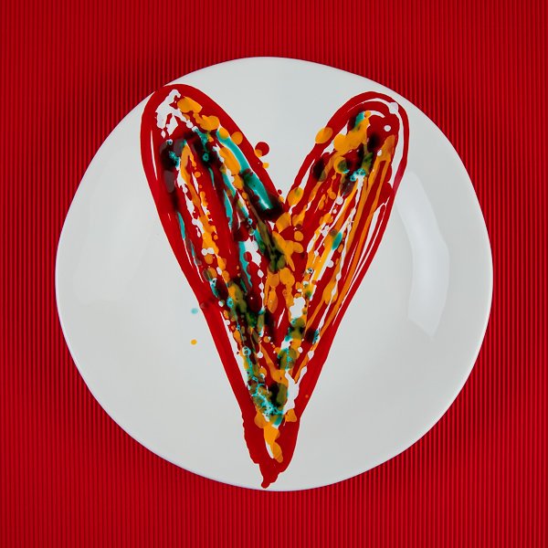 HEART PIATTO FONDO IRREGOLARE