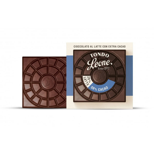 CIOCCOLATO TONDO LEONE 20% LATTE 50% CACAO