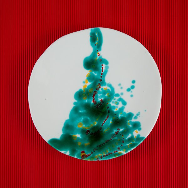 CHRISTMAS TREE PIATTO FRUTTA IRREGOLARE