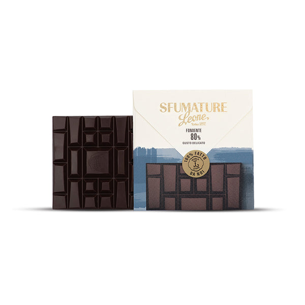 CIOCCOLATO SFUMATURE LEONE FONDENTE 80% DELICATO