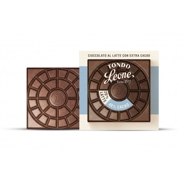 CIOCCOLATO TONDO LEONE 20% LATTE 40% CACAO