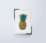 TO BE OR NOTE TACCUINO BIANCO "PINEAPPLE"