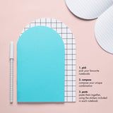 WRITE SKETCH & NOTEBOOK L ARCO LINES