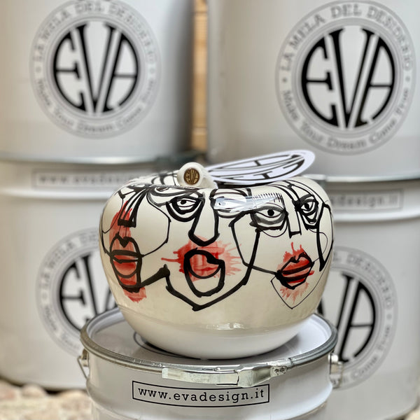 EVA ART VISI - BAJO FABIO BAGGIO - EVA LA MELA DEL DESIDERIO